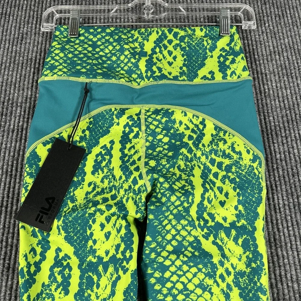 FILA Forza 7/8 Leggings‎ Womens XS Extra Small New With Tags Athletic Stretch